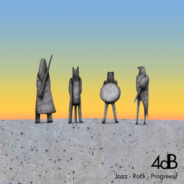 4dB - Jazz Rock Progressif - Illustration