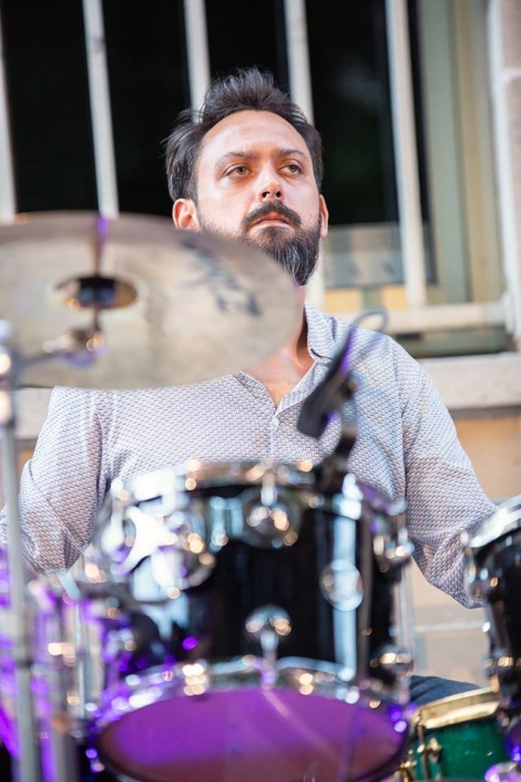 4dB - Jazz Rock Progressif: Romain Delaine, batteur. Ville en Musique, Troyes