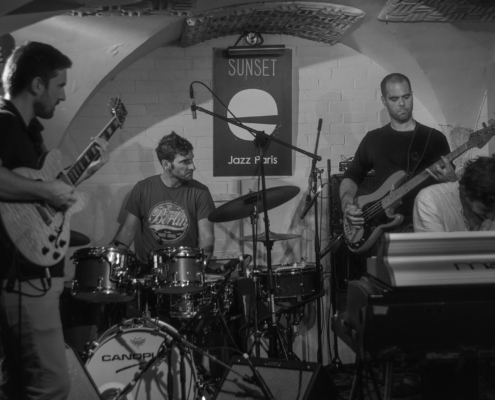 Jazz Rock Progressif - 4dB - concert Sunset
